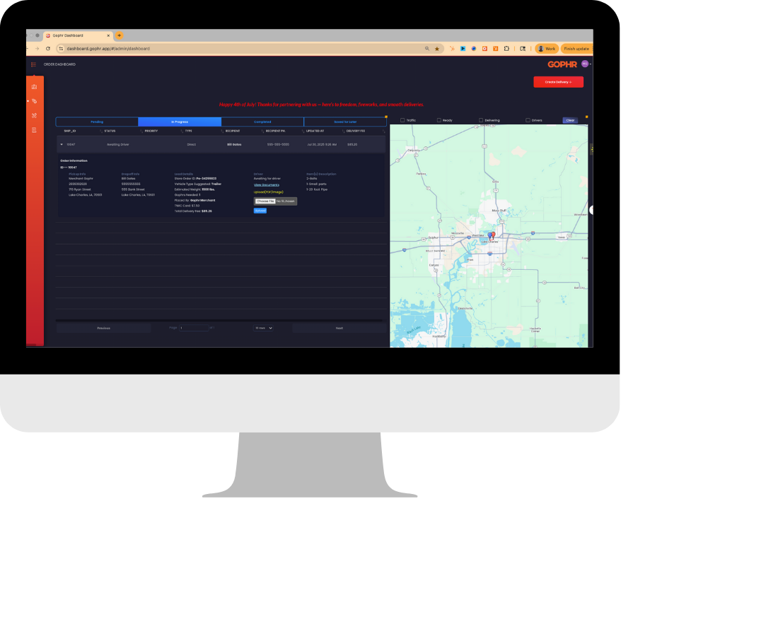 Live Tracking